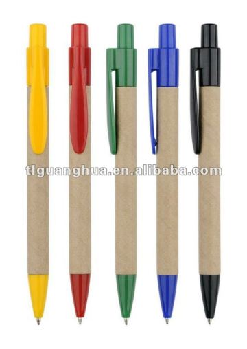 Recycle paper promotional ball pen BP-5274