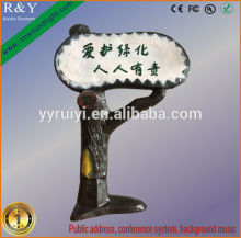 pezo hot sell outdoor music waterproof garden speaker