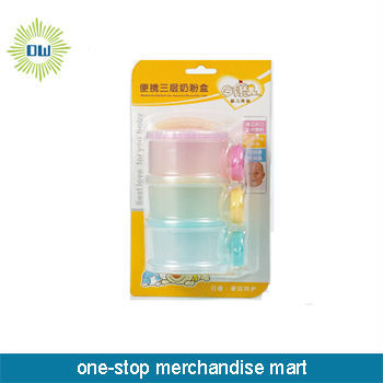 baby milk powder plastic box set