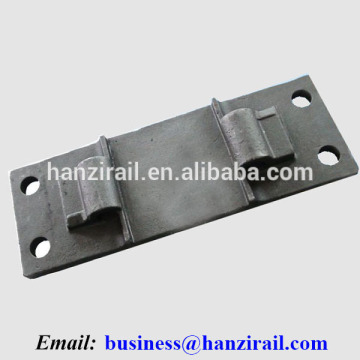 Railway BS80A Baseplate/80LBs Baseplate/Railway Parts Supplier