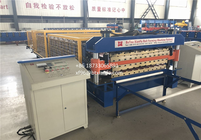 Double Layer Forming Machine