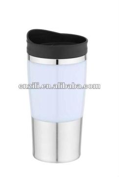 14oz Double wall travel mug/auto mug/coffee mug