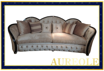 AK-3174 2015 Hot Selling Sofa Set Designs Round Sectional Sofa Set