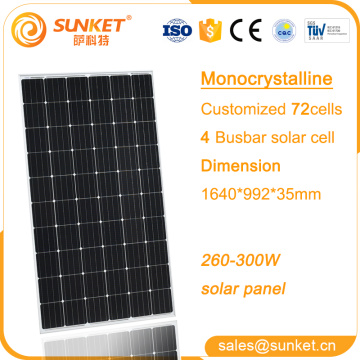 Half-Cut/Half-Cell Poly PERC Solar Panel