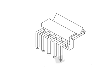MX3.96mm 90°Wafer Connector Series AW3962R-NP