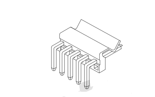 MX3.96mm 90 ° Wafer Connector Series AW3962R-NP