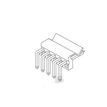 MX3.96MM 90 ° WAFER 커넥터 시리즈 AW3962R-NP