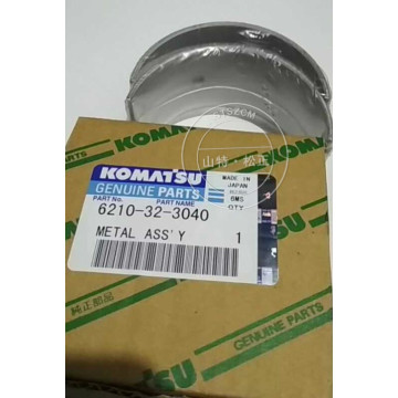 Komatsu Engine S6D140-1W-F Assy de metal 6210-32-3040