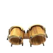 Professional Height-Adjustable Wooden Bongo Drums: A Percussion Instrument for Experts