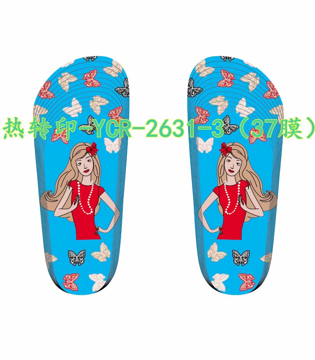 Wholesale Cheap Price EVA PE Printing Heat Transfer sticker Paper film for slipper eva