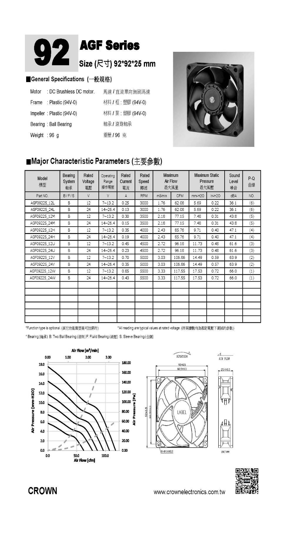 9225 Axial cooling Timepieces 