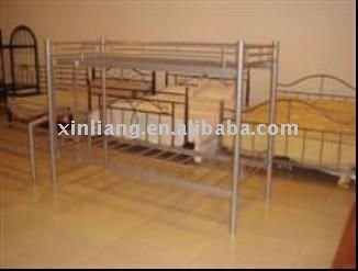 metal double deck student bed