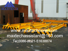 simple operation ship-to-shore crane container spreader beem
