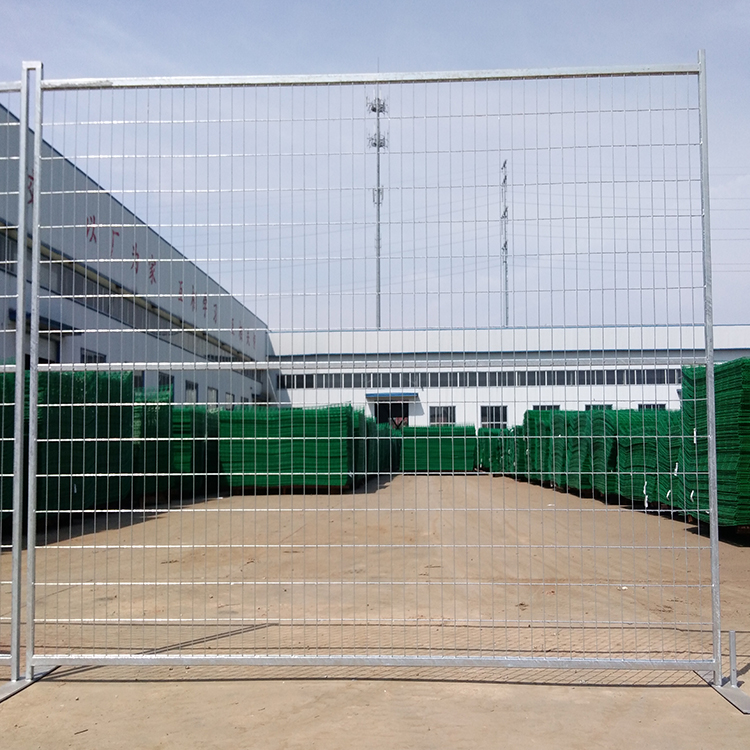 Hot-Dipped Galvanized Temporary fence for Canada