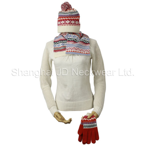 Knitted Scarf And Hats