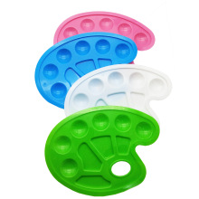 White Plastic Palette Art Paint Tray for Oil and Watercolour