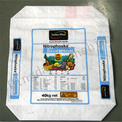 Block Bottom Valve Bag/Chemical Valve Bags/PP Plastic Valve Bag