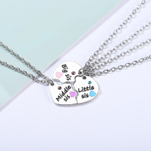 NJC Wholesale Cross-border Fashion Jewelry Best Friends Necklace