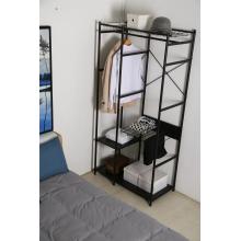 Customized Black Metal Clothing Racks