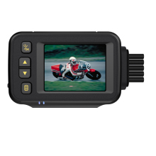Full Waterproof Motorcycle Dash Cam: HD Front and Rear View Camera