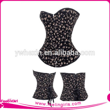 Wholesale Fashion Skull Black Lossing Weight Corset Women