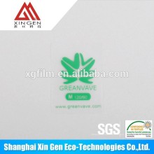 Shanghai polyester TPU film for garment label