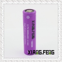 3.7V Xiangfeng 18650 3000mAh Batterie au lithium rechargeable Icr 18650 Batterie au lithium