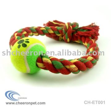 Cotton Rope Pet Tennis Ball