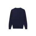 Men's Knitted Essential Pullover Crew-neck Sweater