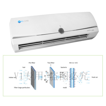 Dispositivo di purificazione dell&#39;aria PHT da 90 W montato a parete da 110 V