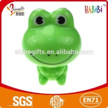 Plastic green frog pencil sharpener