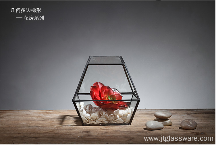 Shape Super Large Glass Terrarium Geometric