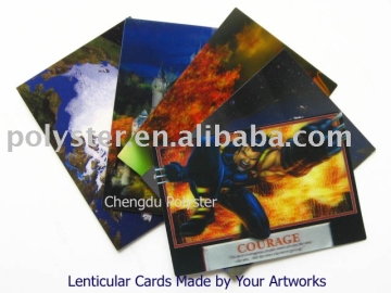 2D/ 3D Lenticular Post Cards