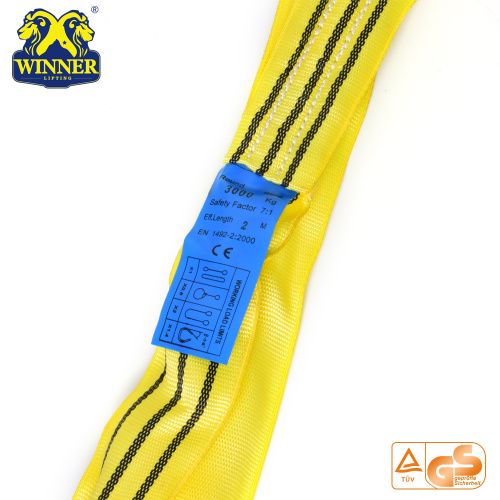 Polyester Webbing Sling Round Sling För Hot Sale