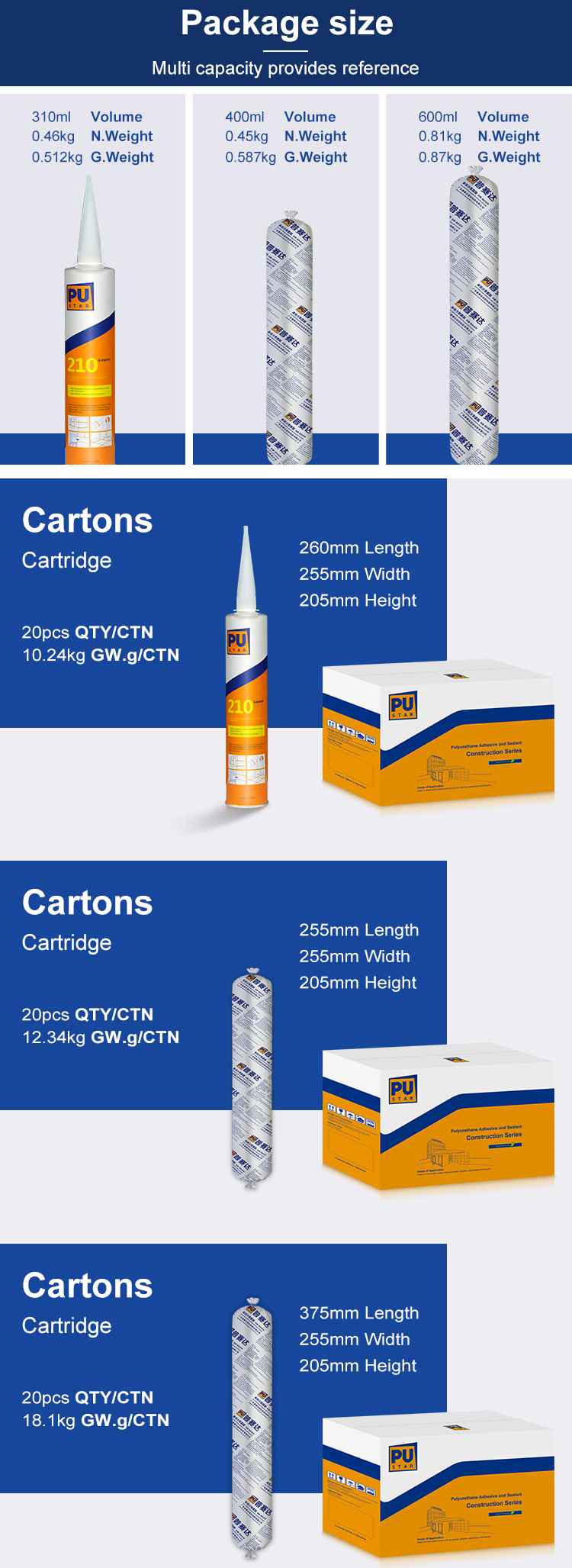 Lejell210 Polyurethane Sealant Construction Low Modulus Pu Sealant