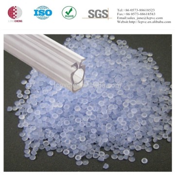 soft clear pvc granule for sealing strip