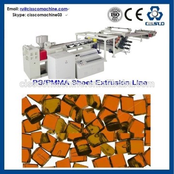 PS/PMMA SHEET PRODUCTION LINE, PMMA/ACRYLIC SHEET EXTRUDER