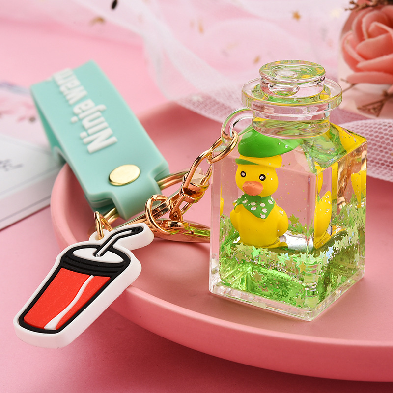 Animals Floating Keychain