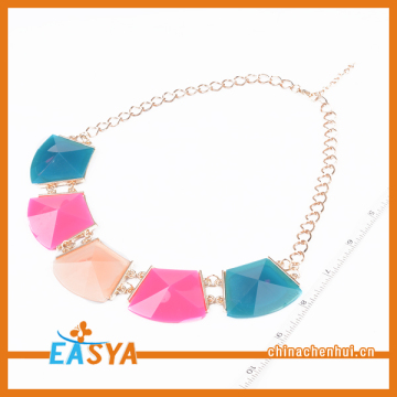 Dream Chasers Pendant Colorful Resin Hip Hop Necklace