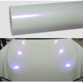 Gloss Pearl White Purple Car Wrap Wrap Vinyl