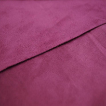 Nonwoven synthetic microfiber suede leather for shoes