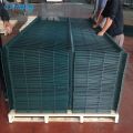 Segitiga Membungkuk pvc bersalut dikimpal wire mesh pagar