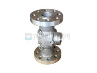 WCC Carbon Steel investment casting valve body cast by cera