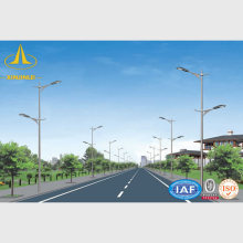 Galvanized Steel Lamp Light Post For Highway