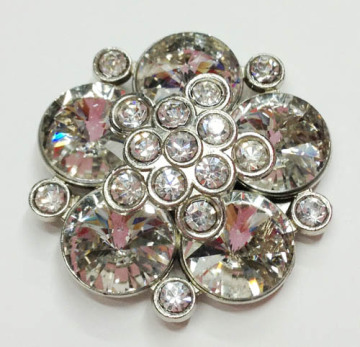 Charming Rhinestone Flowers Women's Shoe Clips