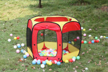 play tent with balls
