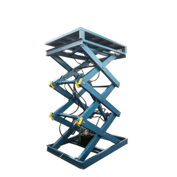 Hydraulic Scissor Lift for Vehicle Storage and Parking Systems
