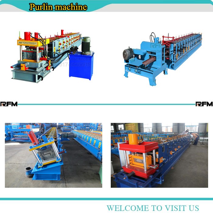 C and Z purlin section making machine manufacturer