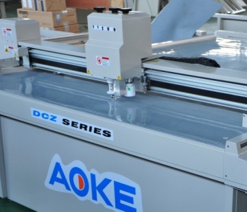 Brochure holder sample maker cutting machine