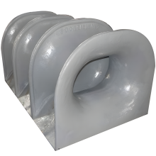 Marine DIN 81915 Bulwark Mounted Panama Chock